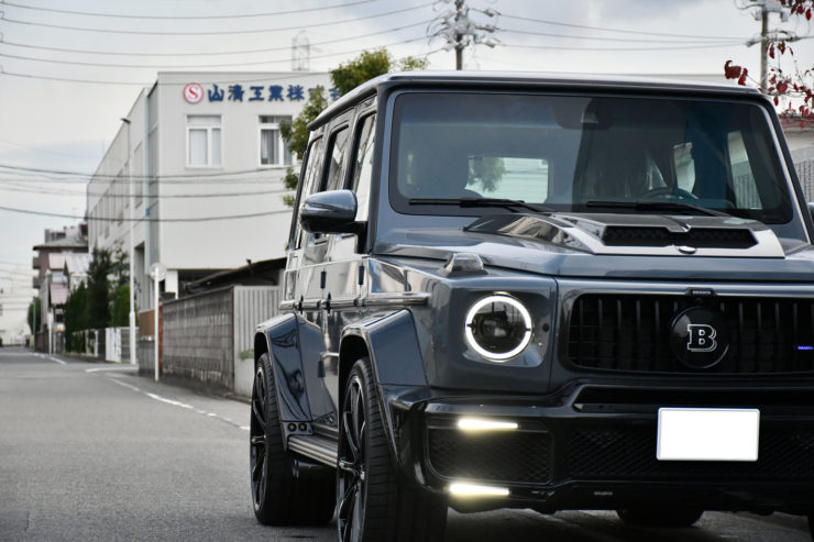 ベンツ　AMG　G63　G800　ブラバス　ブラックアウト　オールペン　カスタム　名古屋