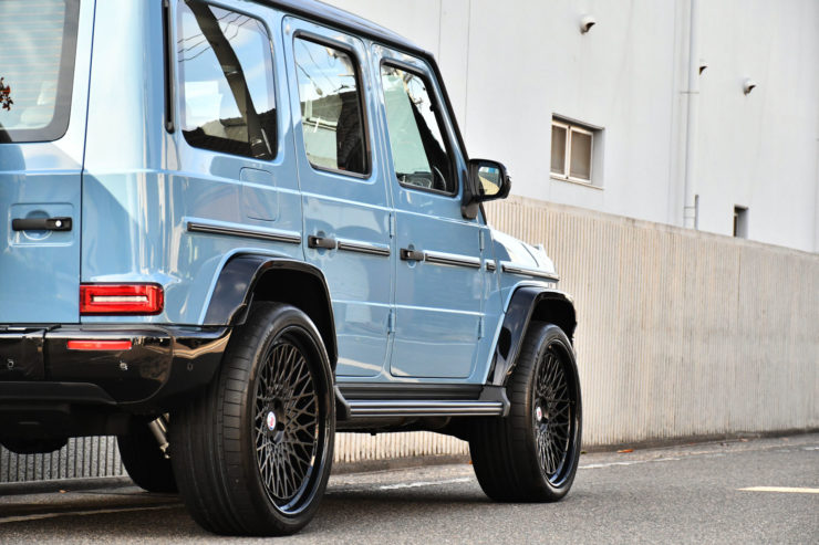 ベンツ　Gクラス　G400d　HRE　24インチ　ブラバス　クリアガラス　カスタム　名古屋