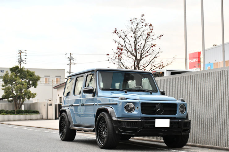 ベンツ　Gクラス　G400d W463A W464 ブラバス　マヌファクトゥーアエディション　クリアガラス　カスタム　名古屋