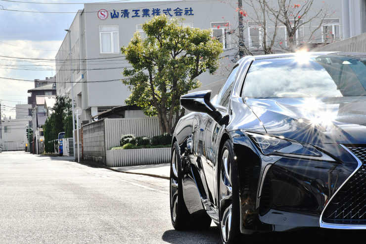 愛知県 名古屋 レクサス LEXUS LC500 カスタム ローダウン スペーサー 低ダストブレーキパッド エンドレス