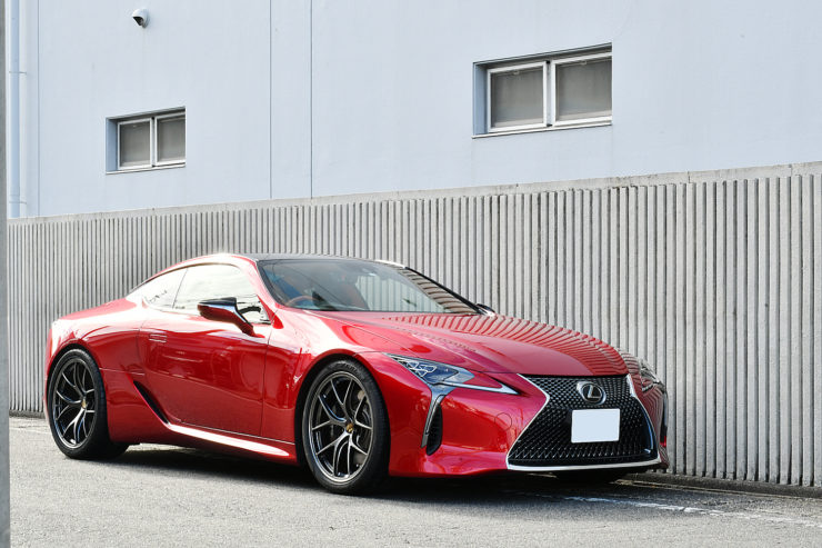愛知県 名古屋市 レクサス LC500 カスタム LEXUS ロベルタ リフター カスタマイズ ローダウン RS-R 車高調 サスペンション サス交換