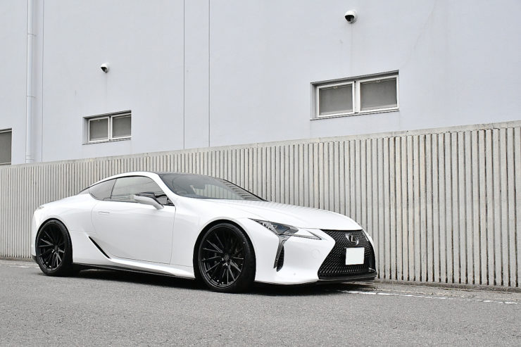 愛知県 名古屋 LEXUS レクサス LC500 カスタム ローダウン RS-R VOSSEN ヴォッセ ホイール 21インチ HF-4T