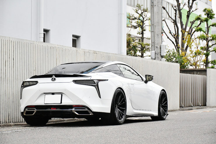 愛知県 名古屋 LEXUS レクサス LC500 カスタム ローダウン RS-R VOSSEN ヴォッセ ホイール 21インチ HF-4T
