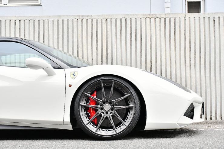 愛知県　名古屋　フェラーリ　FERRARI　488　Spider　スパイダー　カスタム　ローダウン　ノビテック　1221　ホイール
