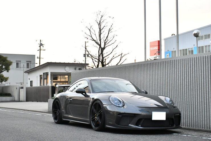 ポルシェ　991.2GT3　ローダウン　ダウンサス　HRE　アメ鍛　カスタム　名古屋