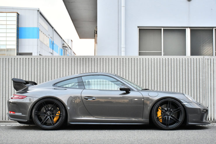 ポルシェ　991.2　GT3　GT3RS　HRE　アメ鍛　ローダウン　カスタム　名古屋