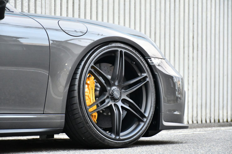 ポルシェ　991.2GT3　GT3　HRE　アメ鍛　ローダウン　ダウンサス　H&R　カスタム　名古屋
