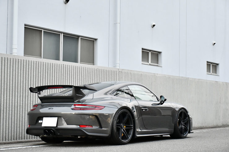 ポルシェ　991.2　GT3　GT3RS　HRE　アメ鍛　ローダウン　カスタム　名古屋