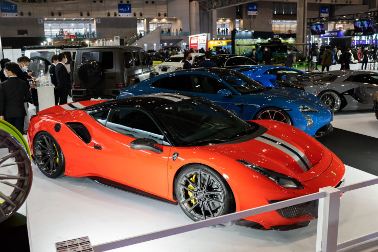 フェラーリ 488 488ピスタ ピスタ 1221 アメ鍛 ノヴィテック ノビテック ローダウン カスタム 名古屋