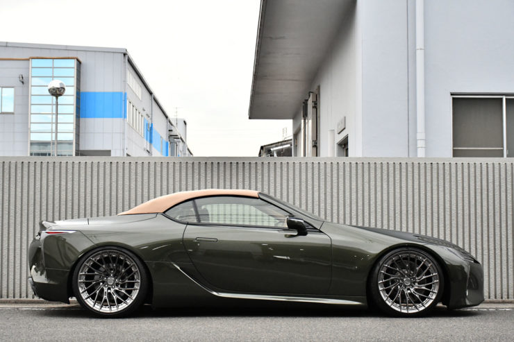 レクサス LC500 LC500コンバーチブル RS-R 車高調 ノリグリーン 1221 アメ鍛 カスタム 名古屋