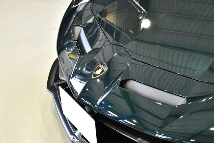 ランボルギーニ　アヴェンタドール　SVJ　HRE　アメ鍛　ローダウン　カスタム　名古屋