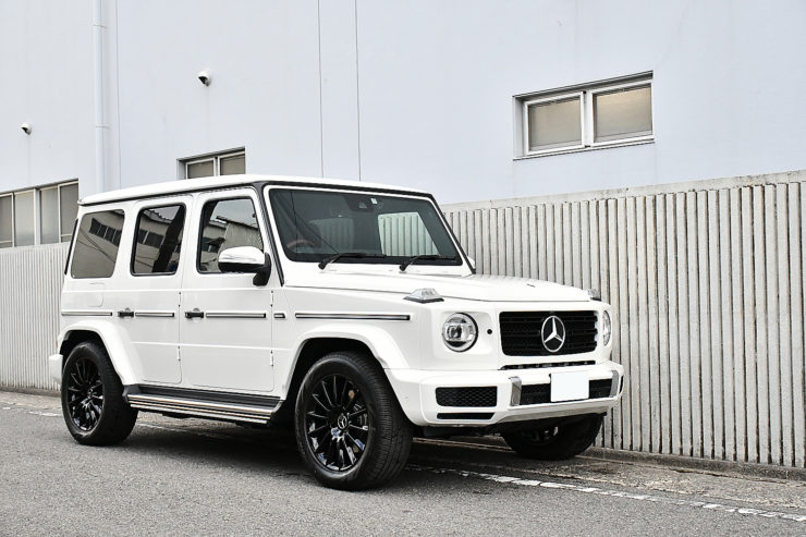 愛知県　名古屋　ゲレンデ　Gクラス　W463A　G400d　カスタム　ミラーリング　電動サイドステップ　ブラックアウト　ペイント　デイライト