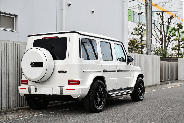 愛知県　名古屋　ゲレンデ　Gクラス　W463A　G400d　カスタム　ミラーリング　電動サイドステップ　ブラックアウト　ペイント　デイライト