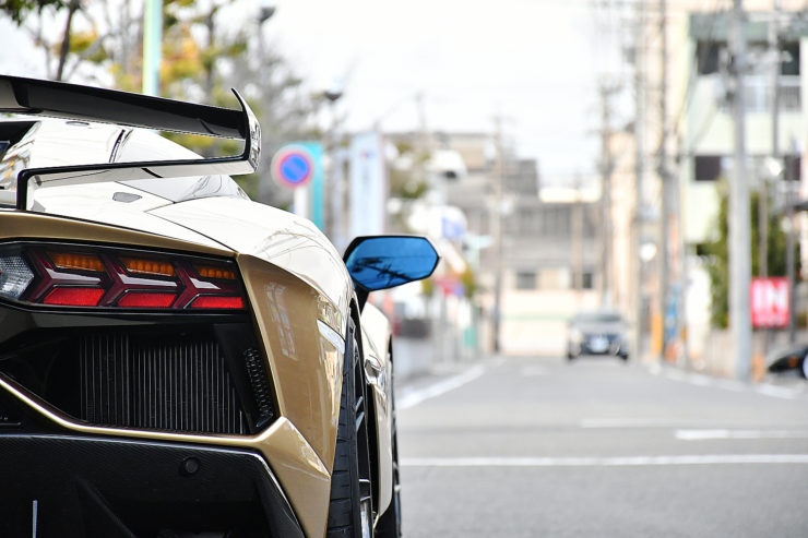 愛知県　名古屋　ランボルギーニ　アヴェンタドール　SVJ　Lamborghini Aventador ADV.1 wheels カスタム　ローダウン
