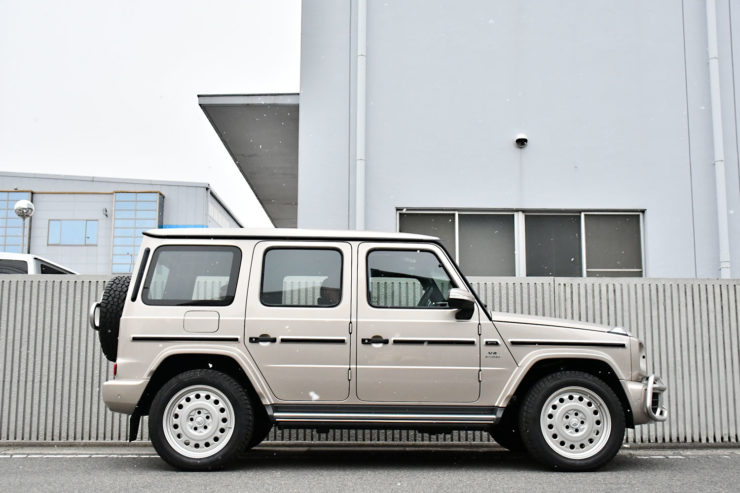ベンツ　Gクラス　ゲレンデ　G63　クリアガラス　スティールメイド　テッチン　電動ステップ　カスタム　名古屋