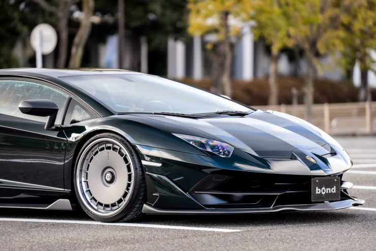 ランボルギーニ　アヴェンタドール　SVJ　ローダウン　HRE　ノヴィテック　カーボン　カスタム　名古屋