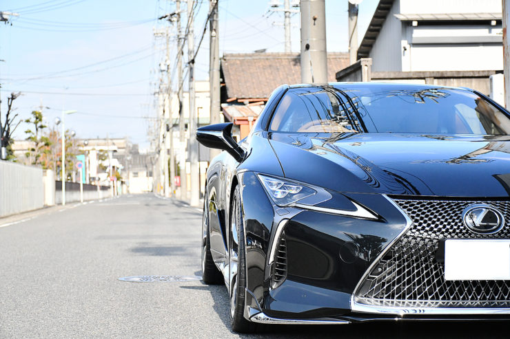 愛知県 名古屋 レクサス LC500 LEXUS カスタム ローダウン スペーサー