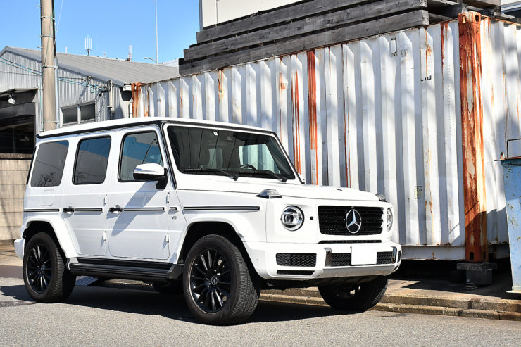 愛知県 名古屋 ゲレンデ カスタム Gクラス G400d G350d スペーサー 電動サイドステップ アンビエントエアアウトレット TVキャンセラー 取り付け