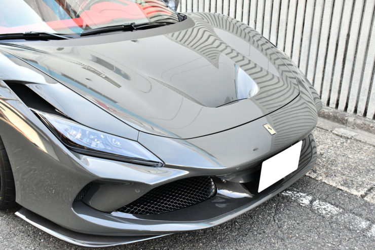 フェラーリ　Ferrari F8スパイダー　グリジオスクーロ　カーボン　ノビテック　カスタム　名古屋
