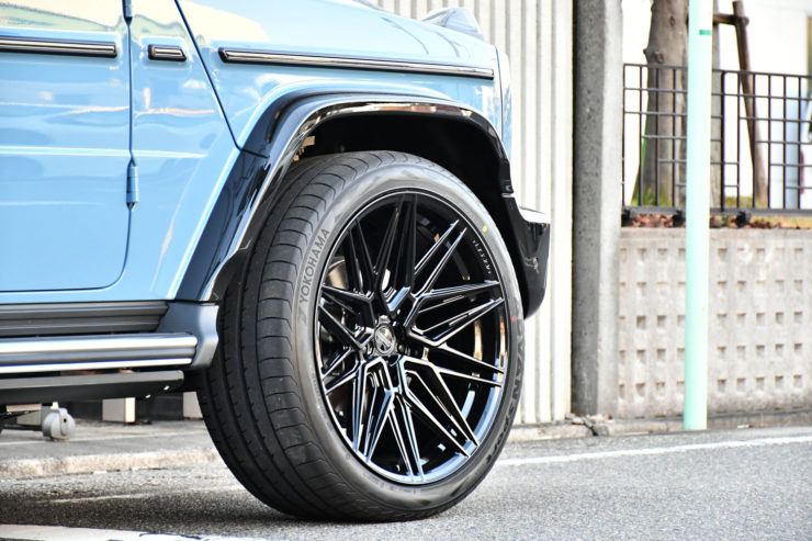 ベンツ Gクラス 23インチ ヴォッセン ヴォッセ VOSSEN ローダウン ブラックアウト カスタム 名古屋