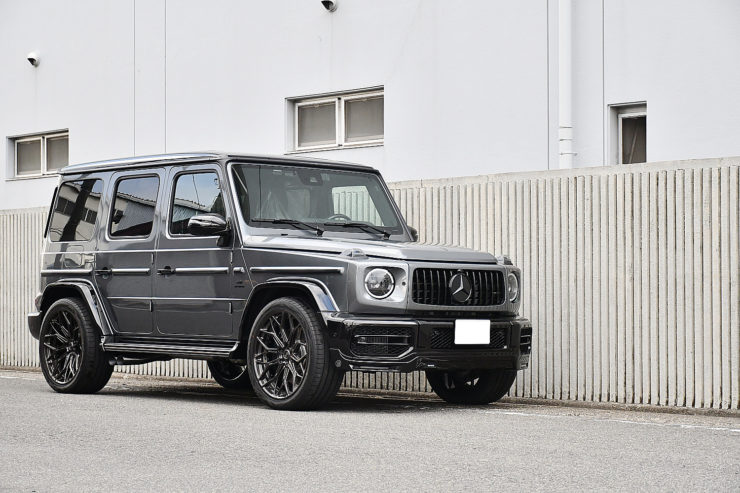 愛知県 名古屋 Gクラス ゲレンデ W463A カスタム ホイール 23インチ 1221 ブラバス BRABUS ペイント ローダウン アンビエント