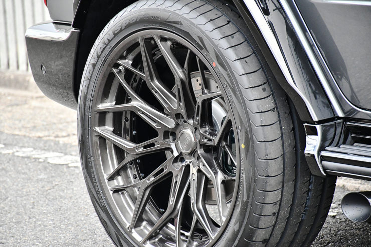 愛知県 名古屋 Gクラス ゲレンデ W463A カスタム ホイール 23インチ 1221 ブラバス BRABUS ペイント ローダウン アンビエント