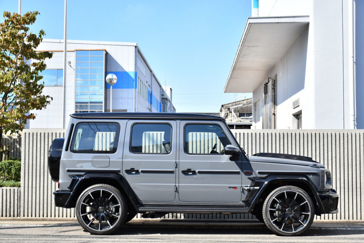 ベンツ　AMG　G63　W463A　ブラバス　G800　ワイドスター　クリアガラス　カスタム　名古屋