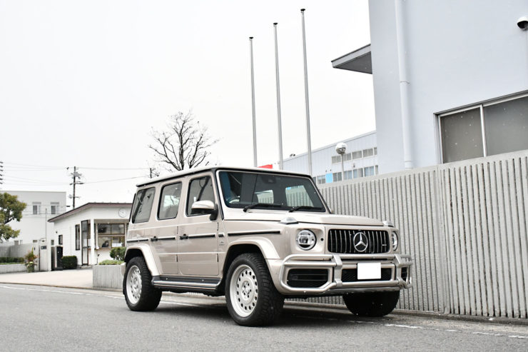 ベンツ　AMG　G63 　ブラッシュガード　スティールメイド　20インチ　カスタム　名古屋