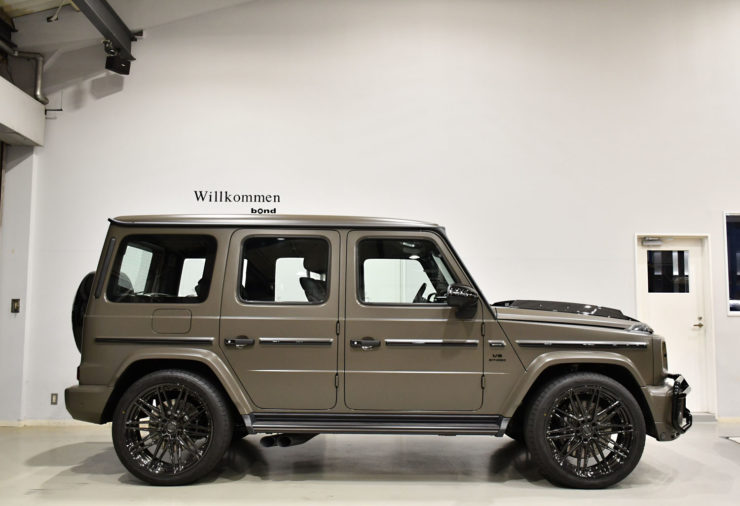 AMG　G63　W463A　マヌファクトゥーアエディション　ブラバス　1221　アメ鍛　23インチ　クリアガラス　カスタム　名古屋