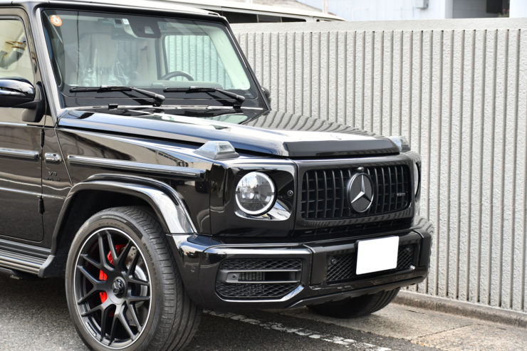 ベンツ AMG Gクラス ゲレンデ ブラックアウト ナイトパッケージ エンブレムペイント カスタム 名古屋
