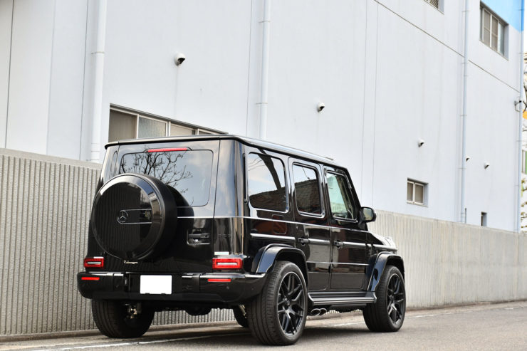 ベンツ AMG G63 Gクラス ブラックアウト エンブレムペイント ナイトパッケージ ブラックアウト カスタム 名古屋