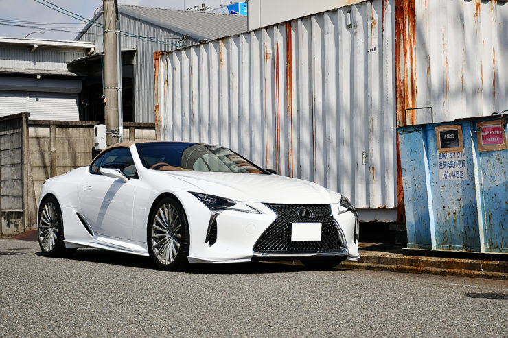 愛知県 名古屋市 レクサス カスタム LC500 ローダウン スペーサー LEXUS