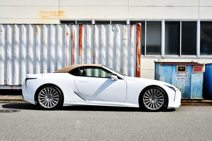 愛知県 名古屋市 レクサス カスタム LC500 ローダウン スペーサー LEXUS