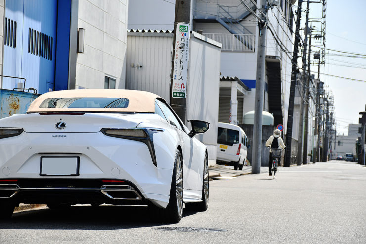 愛知県 名古屋市 レクサス カスタム LC500 ローダウン スペーサー LEXUS