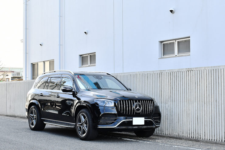 愛知県　名古屋市　ベンツ　カスタム　X167　GLS　ミラーリング　リアモニター　パナメリカーナグリル