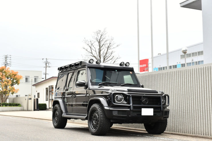 ベンツ　Gクラス　G350d　ブラックアウト　スティルメイド　アメ鍛　鉄チン　カスタム　名古屋