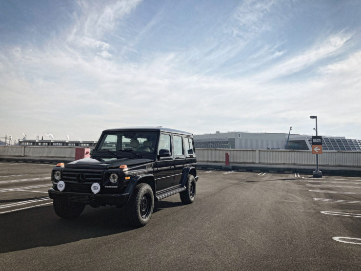 ベンツ Gクラス ゲレンデ G550 G350 スムージング ブラックアウト フォグ ヘラ カスタム 名古屋