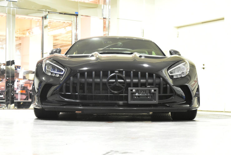 ベンツ　AMG　GT　ブラックシリーズ　ローダウン　ブラックアウト　カスタム　名古屋