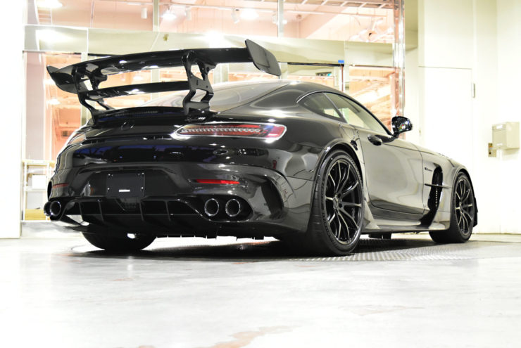 ベンツ　メルセデスベンツ　AMG　GTブラックシリーズ　ブラックアウト　ローダウン　カスタム　名古屋
