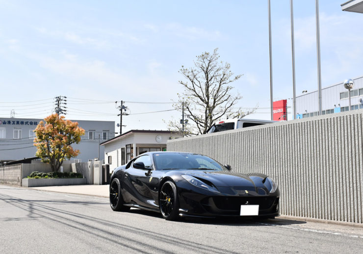 フェラーリ　812　ローダウン　スペーサー　ノヴィテック　ダウンサス　カスタム　名古屋