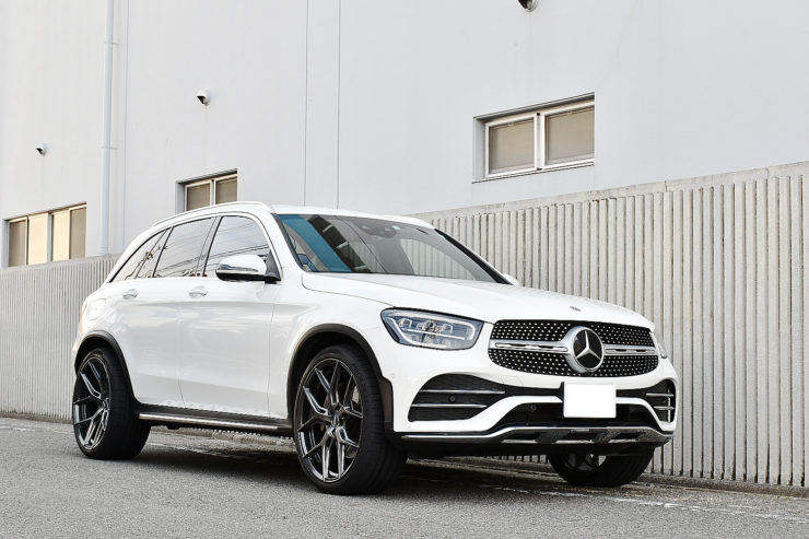 愛知県　名古屋　ベンツ　GLC　X253　後期　カスタム　ホイール　２２インチ　VOSSEN　ヴォッセ　HF-5