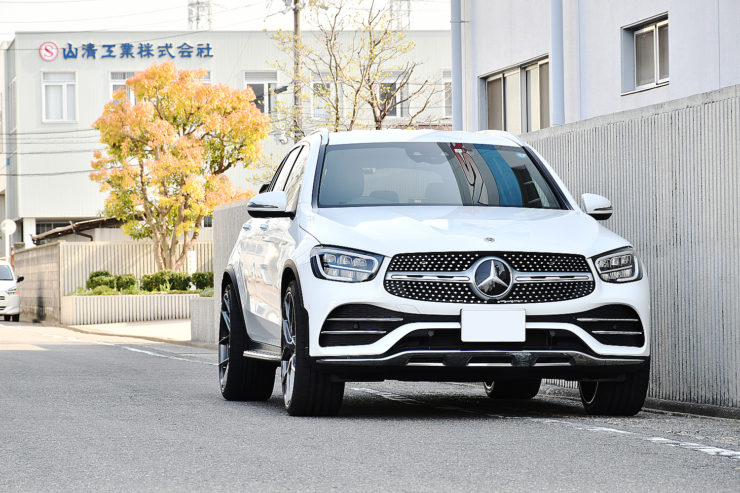 愛知県　名古屋　ベンツ　GLC　X253　後期　カスタム　ホイール　２２インチ　VOSSEN　ヴォッセ　HF-5