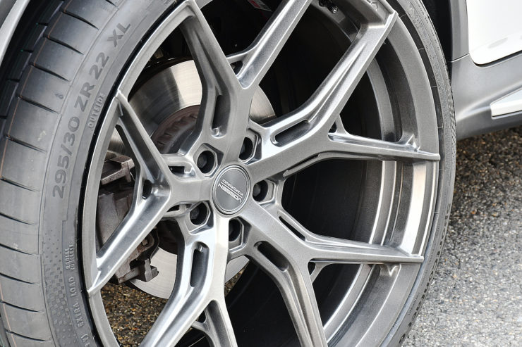 愛知県　名古屋　ベンツ　GLC　X253　後期　カスタム　ホイール　２２インチ　VOSSEN　ヴォッセ　HF-5
