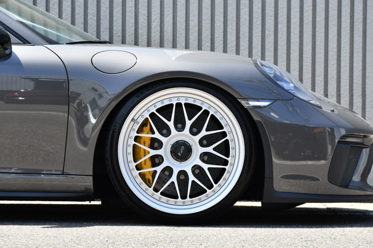 ポルシェ　センターロック　GT3　991.2　HRE　アメ鍛　21インチ　クラシック300　カスタム　名古屋