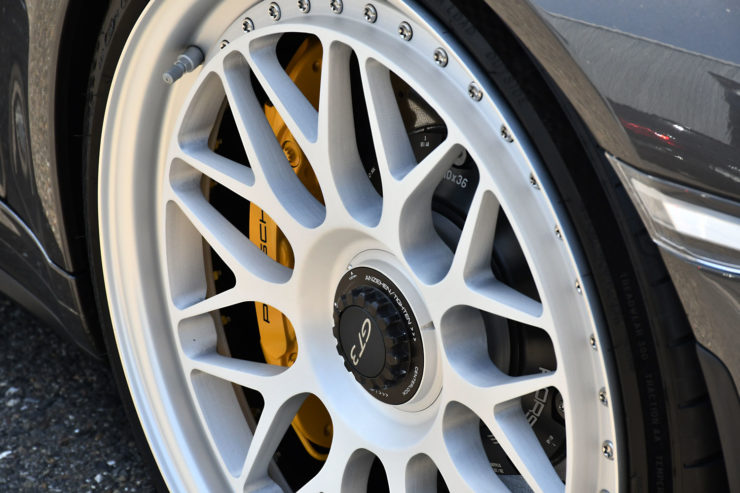 ポルシェ　991.2GT3　ローダウン　21インチ　ダウンサス　マフラー　JCR　インコネル　カスタム　名古屋
