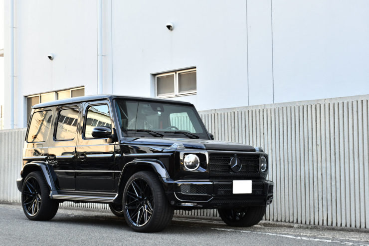 ベンツ　Gクラス　ゲレンデ　G400d　ブラックアウト　マヌファクトゥーアエディション　23インチ　カスタム　名古屋