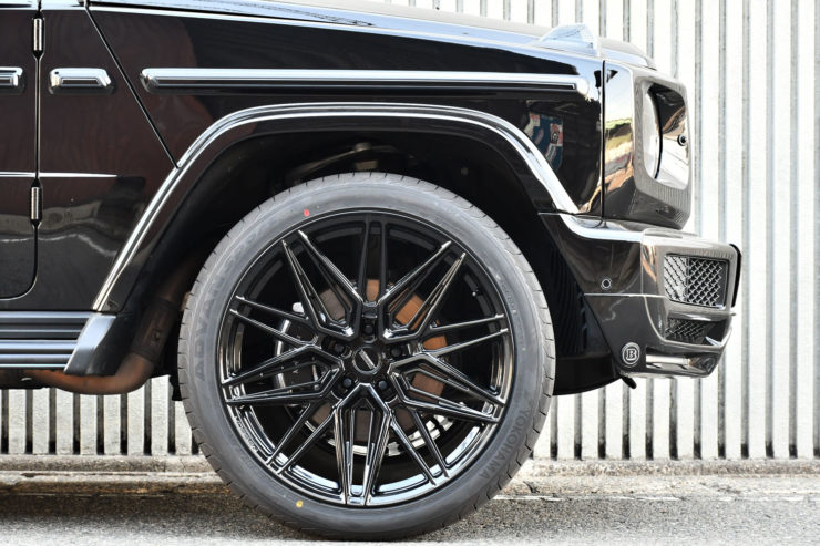 ベンツ　Ｇクラス　W463A　ブラバス　リップスポイラー　ローダウン　23インチ　VOSSEN　カスタム　名古屋