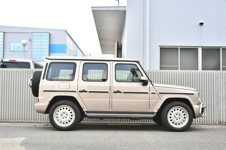 ベンツ　AMG　G63　W463A　クリアガラス　スティルメイド　アメ鍛　ブラッシュガード　カスタム　名古屋