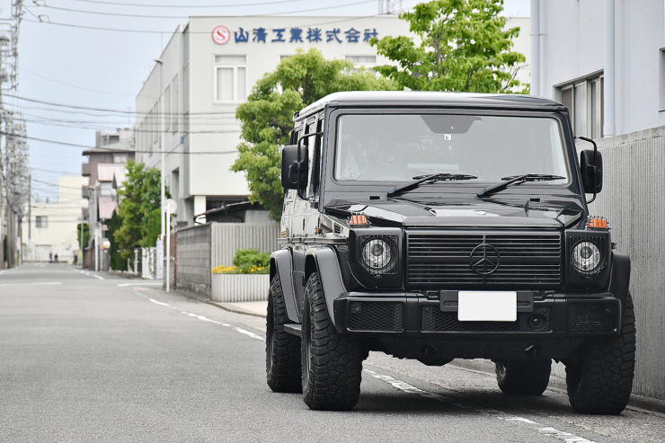 愛知県　名古屋　ベンツ　カスタム　W463　G350d　スティールメイド　Stillmade Dakar　17インチ　Cooper　クーパータイヤ