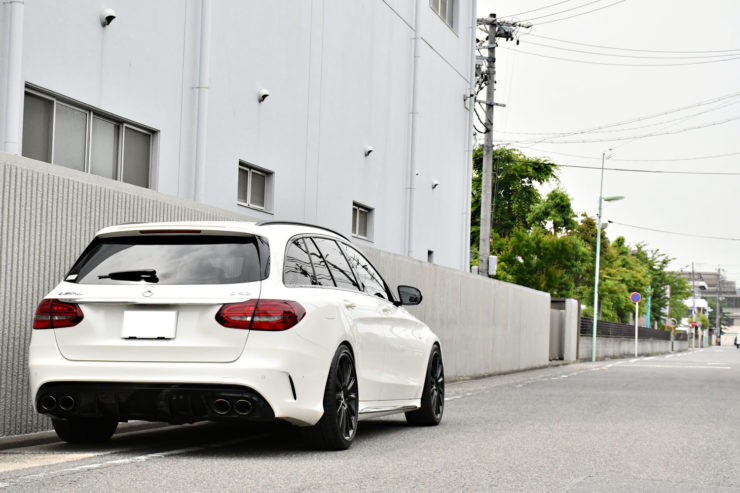 AMG　C43 205　205ワゴン　KW　ローダウン　ダウンサス　スペーサー　アンビエント　カスタム　名古屋